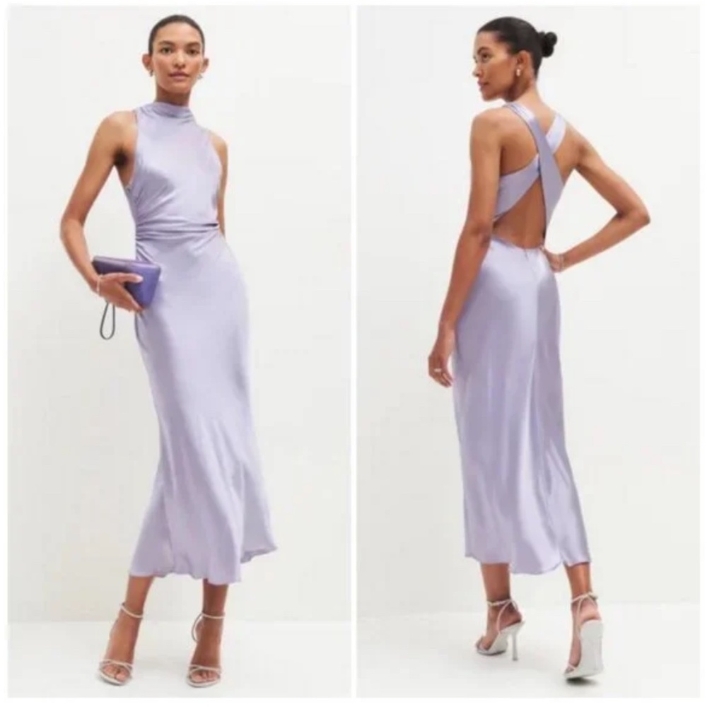 Reformation Cassette Dress in Aura